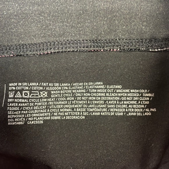 2 pair PINK  Sweatpants/ leggings Size Small - Picture 7 of 7